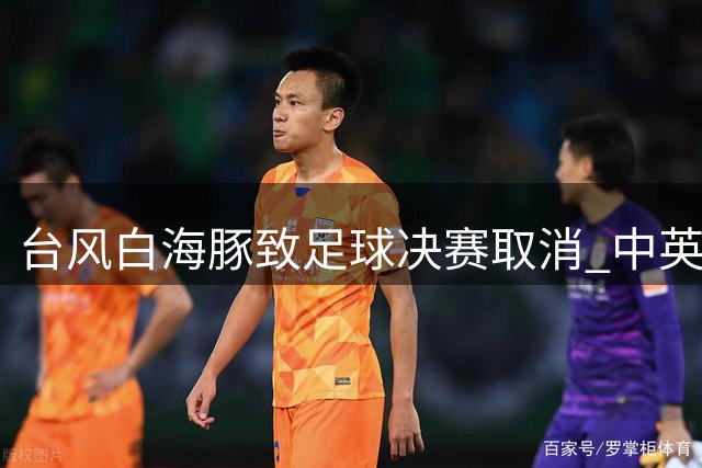 台风"白海豚"致足球决赛取消 中英U17青年队共享冠军